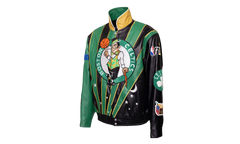 Skyline Full Leather Championship Jacket "2024 NBA Champion Boston Celtics" NBA 021 CEL