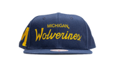 NCAA Just Don Draft Snapback Cap "Michigan Wolverines - Navy" HHSS5701 UMIYYPPPNAVY