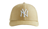 Raffia Yankees 59Fifty Low Profile Cap "Sandrift" KITH94