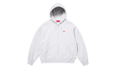 Small Box Zip Up Hooded Sweatshirt "SS26 - Ash Grey" SU27354