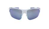 Changeup Dual Sunglasses "Gray Mirror - Shiny White / Royal Blue" S8650129 045
