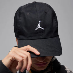 Jordan Club Cap Unstructured Curved Bill Washed Jumpman Strapback