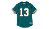 NFL Name & Number Mesh Crew Neck Shirt "Miami Dolphins - Teal" NNMPMG18061 MDOTEAL94DMA