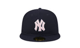 New York Yankees Mother's Day 2024 59FIFTY Fitted Hat "Navy" 60499352