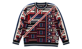Quadri Knit Jumper "Multi-Color" M AHLU KN005 SS23 YA01 BL