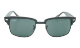 Clubmaster Square Sunglasses "Demi Gloss Black On Black" RB4190-877_52