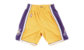 NBA Swingman Basketball Shorts "2009-10 Los Angeles Lakers - Gold" LALLTGD09