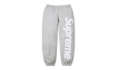 Satin Appliqué Sweatpant "SS26 - Grey" SU27514