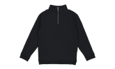 Quarter Zip Sweater "Black" SLR MTPS 0001