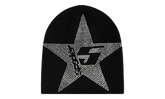 Star Rhinestone Skully "Black" SP5der297