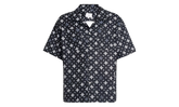 Cross Bandana Rayon Shirt "Black / White" RHPF24SR02450 BLW
