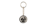 SPINNING DICE KEYCHAIN "Silver" STUS331