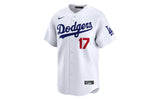 MLB LOS ANGELES DODGERS LIMITED JERSEY "SHOHEI OHTANI #17 - White" T7LM LDHO LD9 4R5