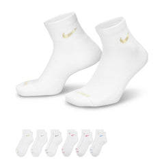 6 Pack Unisex Everyday Plus Cushioned Quarter