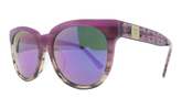 Cat Eye Sunglasses "Striped Orchid" MCM633SA-540