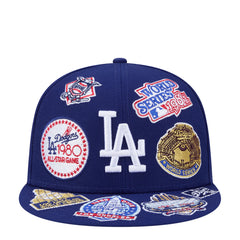 Dodgers Allover Multi-Logo 5950