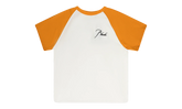 Raglan T-Shirt "White / Orange" RHDMTPS0144 ORN