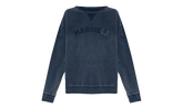 Logo Embroidered Dyed Sweatshirt "Washed Blue" S50GU0209S25570469