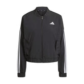 Essentials 3-Stripe Woven Bomber Jacket - Womens