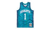 NBA Baron Davis Swingman Road Jersey "1999 Charlotte Hornets - Teal" SMJYGS18409 CHOTEAL99BDV