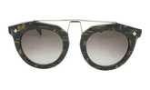 Cat Eye Sunglasses "Striped Khaki" MCM636SK-320