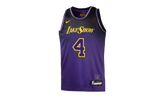 NBA LOS ANGELES LAKERS SWINGMAN JERSEY GS "4 Dalton Knecht - Purple" 9Z2B7BU8W24 KNECHT