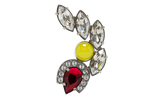 CRYSTAL EARRINGS "RED / YELLOW" SM1VG0053P6479981