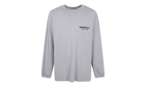 Jersey Long-Sleeve Shirt "Light Heather Grey" 125HO244378F