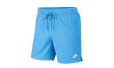 Club Woven Flow Shorts "University Blue / White" FN3307 412