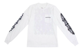 Eye Chart Dagger Longsleeve T-shirt "White" CHRM0855