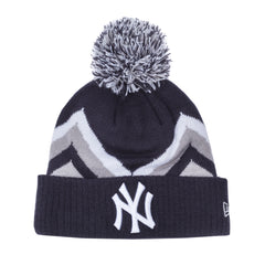Yankees Zig Zag Knit Pom OTC Beanie Jr