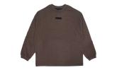 Logo Long Sleeve Tee Shirt "Heather Wood" 125SU244202F