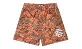 EE Basic Shorts "Orange / Leafy Camo" EE179