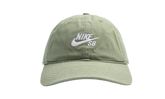 SB Club Unstructured Skate Cap "Oil Green / White" HF7278 386