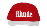 Contrast Logo Hat "Red / White" FW25HA018503041