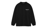 Jersey Long-Sleeve Sweatshirt "Black" 125HO244370F