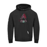 Arizona Diamondbacks Wave & Roses Hoodie -Mens