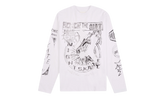 Night Skate Long-Sleeve Tee "White" HTG250498 WHT
