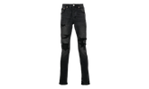 P001 Distress Jeans "Worn Black" P001 WBDI222