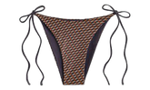 Mae Monogram Tie Bottom WMNS "Brown" KITH133
