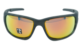 Canteen Polarized Sunglasses "Matte Black Tortoise / Ruby Iridium Polarized" OO9225 15
