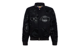 Vegan Leather Jacket "VNFL Collage" NFL 201 BLK