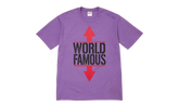 World Famous Tee "SS26 - Purple" SU27450