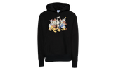 Disney Reverse Weave Hoodie "Mickey & Friends - Black" S2974 592159003