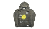 Distressed Hoodie "Black" A09HD551 BLAC