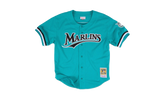 MLB Andre Dawson Authentic Batting Practice Jersey "1995 Miami Marlins - Teal" ABBFGS18311 FMATEAL95ADA