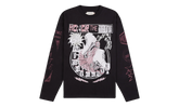 Night Skate Long-Sleeve Tee "Black" HTG250498 BLAC