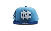 NCAA Jumbotron Snapback Cap "North Carolina Tar Heels - Navy / Light Blue" HHSS3466 UNCYYPPPNYLB