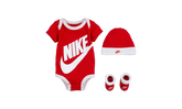 Baby Bodysuit, Hat and Booties 3-PC Box Set "University Red" LN0073 U10