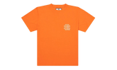 EE BASIC T-SHIRT "SS22 - Orange/White" EE525